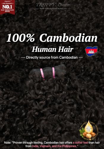 Burmese Curly Hair Bundles 20 Inch Natural Color Human Hair - Raw Virgin