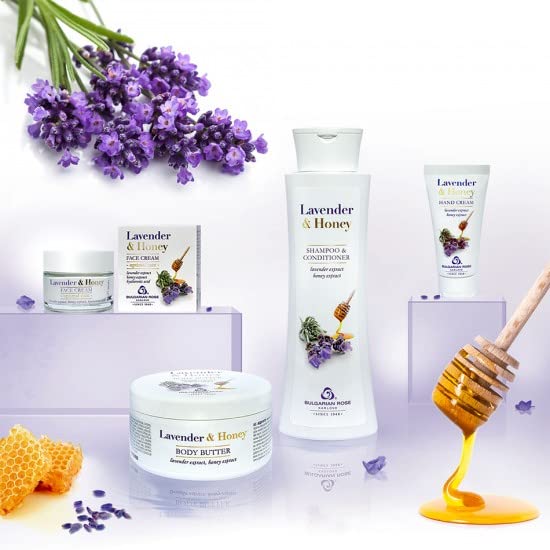 Lavender and Honey Day Face Cream - Hydrating, Soothing, Rejuvenating Moisturizer