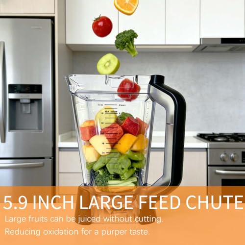 72 oz Replacement Blender Pitcher with Lid for Ninja BN750 BN800 Series