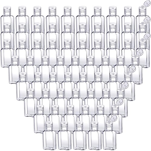 150 Pcs Travel Refillable Clear Plastic Bottles 30ml for Camping & Business Trips - Variation of THIS listing