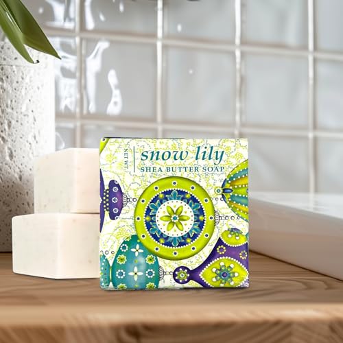 Greenwich Bay Snow Lily Mini Botanical Guest Soap Set - 12 Pack, 1.9 oz Travel Size