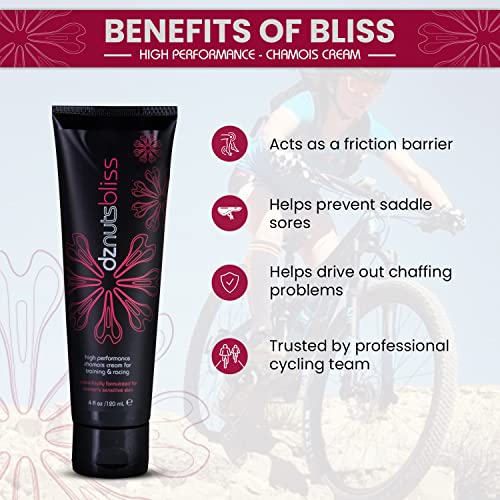 dznuts - Men¡¯s Pro Chamois Cream, Women¡¯s Bliss Chamois Cream, and Bald Super Smooth Shaving Cream - For Saddle Sores, Razor Burns, Ingrown Hairs, and Cuts
