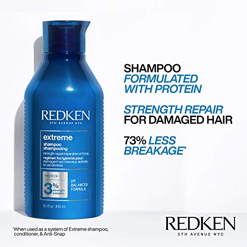 Redken Extreme Shampoo & Conditioner Set 10.1 Fl Oz Pack of 2 for Damaged Hair