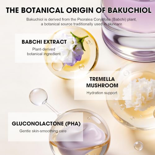 Bakuchiol Serum for Face - Retinol Alternative Anti-Aging Formula 1 oz - Variation of THIS listing