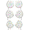Temporary Tattoo Stickers Jewels Rhinestone Festival Accessories DIY Self Adhesive Crystal Body Jewelry Stickers Makeup Stick Gems Glitter Flower Chest Stickers For Women and Girls 3Pcs