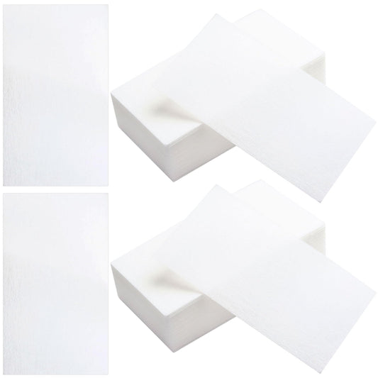 DC,CLISENCE 100pcs Breathable Hair Perm Paper, Disposable Perm End Papers, High Temperature Resistant Salon Home Hair Rollers Accessory for Cold Hot Perms Hair Curling