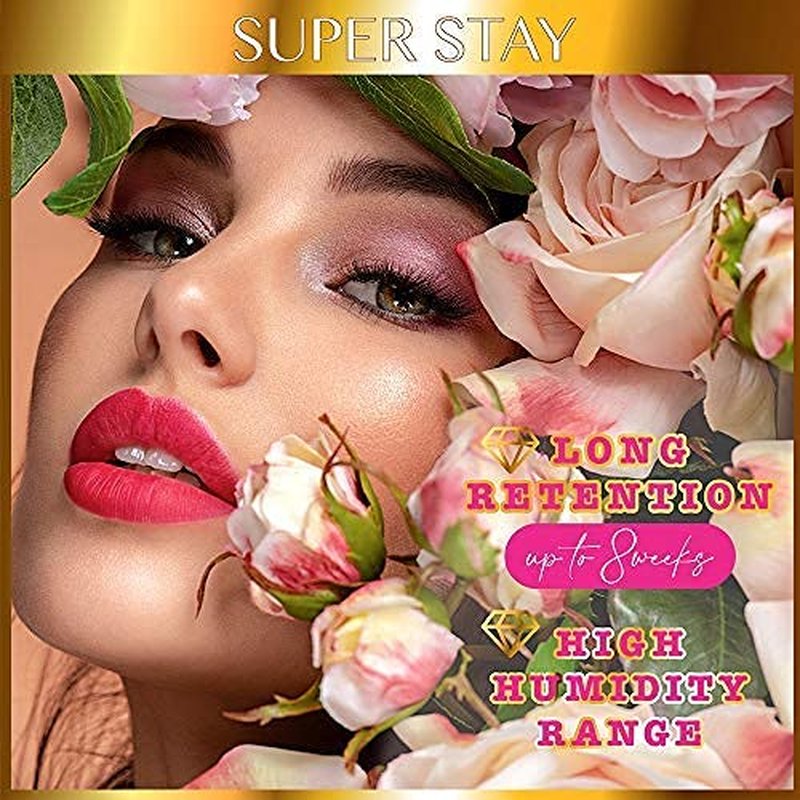 Lyon Lash Super Stay 5ml Eyelash Extension Performance Glue | 0.5 Sec Dry Time | Up to 8 Weeks Retention | Black Adhesive Supplies for Professional Use