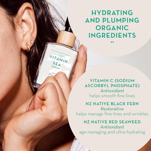 Vitamin C Face Serum 1 Fl Oz - Brightening, Anti-Aging, Hydrating Organic Oil Blend