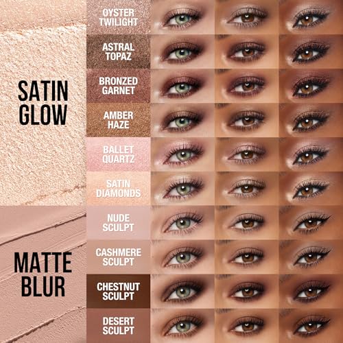 Charlotte Tilbury Exagger-Eyes Satin Diamonds Brightening Eyeshadow Stick, Long-Lasting & Waterproof