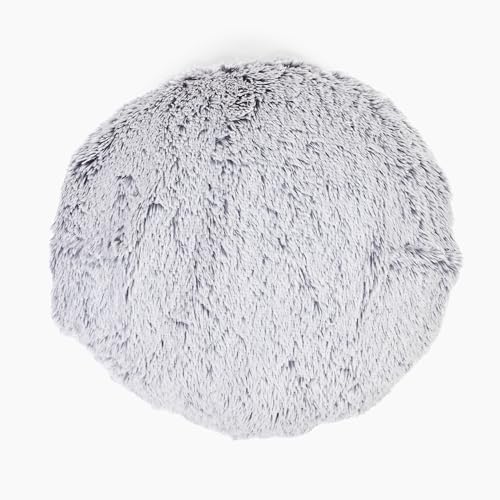 Gray Weighted Hug Pillow with Hand Pocket - 17 Inch, 10 lb Sensory Relaxation Cushion