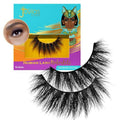 Juvia's Place Nubian Eyelashes Nefertiti - Eyelash Extension for Day or Night Use, Vegan Mink Lashes, Cruelty-Free Fluffy Lashes, Reusable Adhesive, Matte Black Mink Eyelashes Natural Look