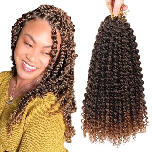 Dorsanee Passion Twist Hair 12 Inch - Short Water Wave Crochet 7 Packs - #T30