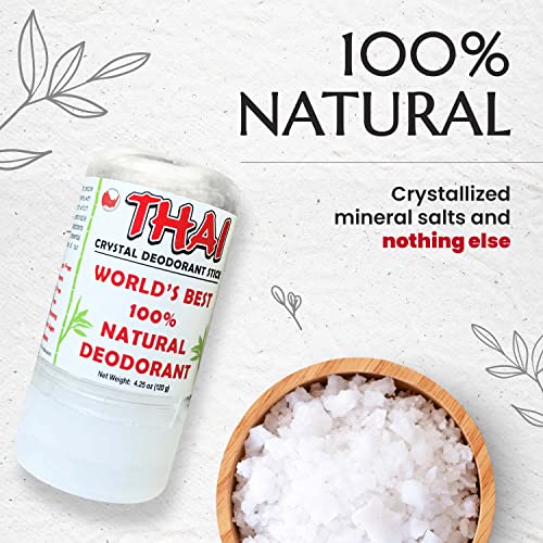 Natural Crystal Salt Deodorant Spray for Whole Body - 8 Oz 2-Pack
