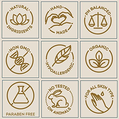 Oatmeal Honey Goat's Milk Soap Bar 4 oz ? Natural Bar Soap for Women, Men, Kids, Itchy Skin, Eczema, Psoriasis, Rash, Sunburn Skincare ? Calming Colloidal Oatmeal Face Cleanser & Body Wash (2 Pack)