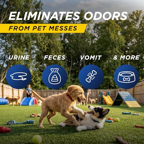 30 Seconds Outdoor Odor Eliminator for Pets 64 Oz Hose Sprayer & Refill - Grass & Turf Safe