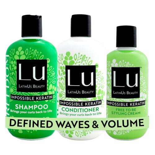 LATINUS Lu by LatinUs Beauty Freedom Curl & Wave Shampoo Set 32oz