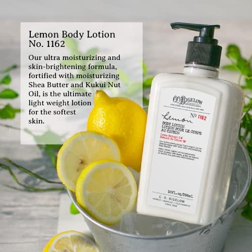 C.O. Bigelow Lemon Body Wash & Lotion Duo Gift Set - Hydrating Natural Fragrance