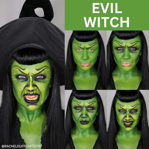 Mehron Makeup Professional Witch Character Kit - Costume Makeup Set for Halloween & Cosplay