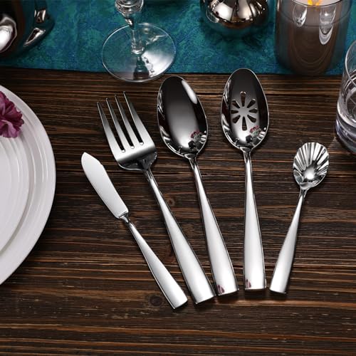 Premium Louis 20-Piece Silverware Set - Elegant Stainless Steel Cutlery