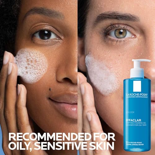La Roche-Posay Effaclar Foaming Gel Cleanser for Oily Skin 13.52 Fl Oz
