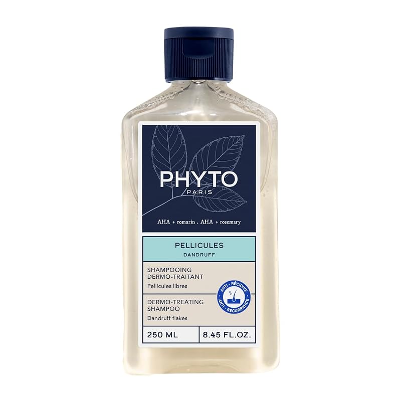Phyto Scalp Solutions Anti-Dandruff Shampoo - Soothes Itch, Color-Safe, Sulfate-Free 8.45 fl oz