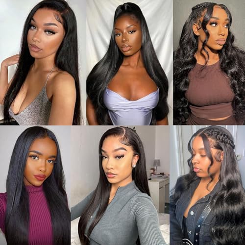 14 Inch Human Hair Lace Closure 6x6 Straight Brazilian Virgin Remy Pre Plucked