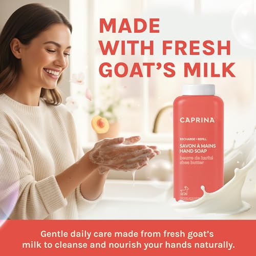 Shea Butter Goat Milk Liquid Hand Soap Refill - 1L, Pack of 1