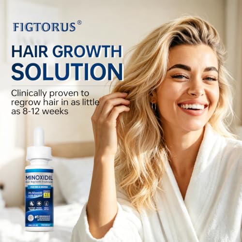 Minoxidil Hair Growth Serum for Men & Women - 180ml Pack of 3 - Thinning Hair Treatment