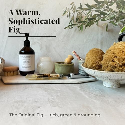 Murchison-Hume Original Fig Liquid Hand Soap 17 Fl Oz Refillable Dispenser - Plant-Based, SLS & Paraben-Free