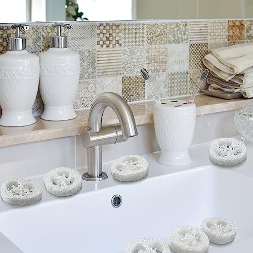 120 Pcs Natural Loofah Slices for Soap Making & Bath Exfoliation - Bulk Set