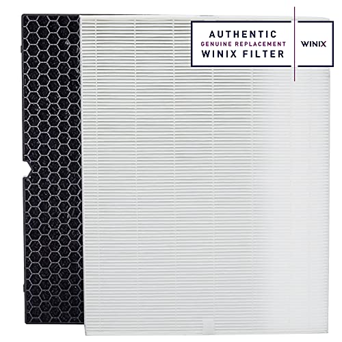 Genuine Winix Q1712-0123-00 Air Filter with Carbon Odor Control for Winix 5510/5520/5530