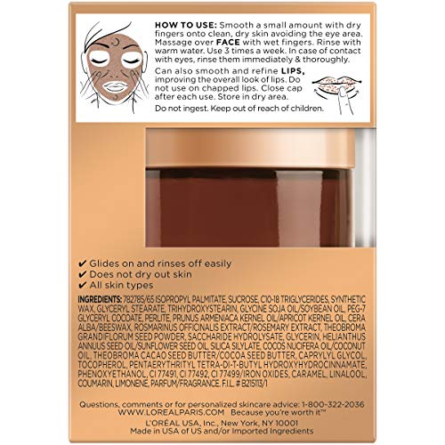 L¡¯Oreal Paris Skincare Pure Sugar Scrub Nourish and Soften, 1.7 oz.
