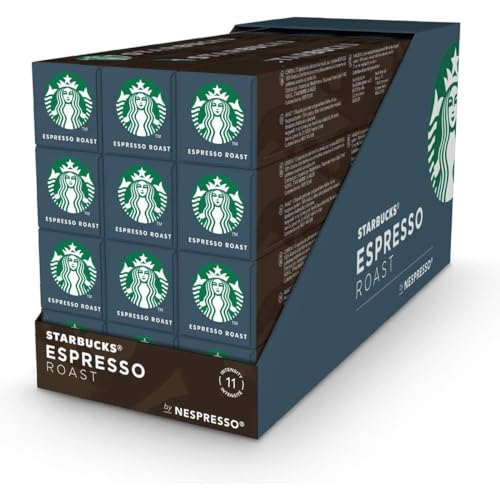 Starbucks Nespresso Compatible Capsules 120-Count All Flavors Espresso Dark Roast