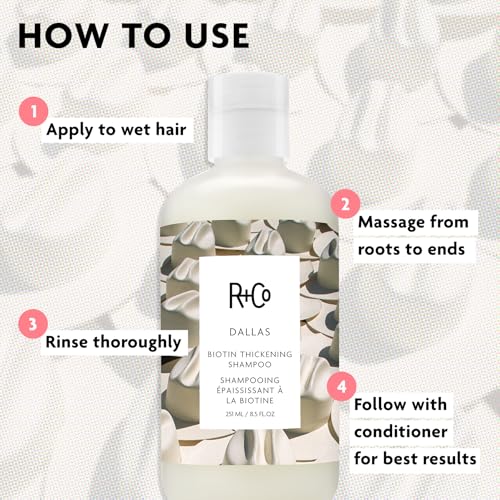 Biotin Thickening Shampoo 8.5 Fl Oz - Volumizing & Strengthening Hair Care