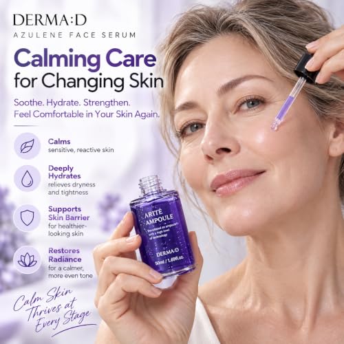 Calming Brightening Serum with Vitamin C for Mature Skin - 1.69 fl oz