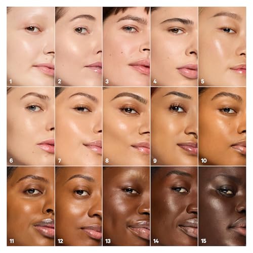Hydrating Skin Tint with SPF 12 - Medium Neutral, 1.0 oz - Longwear, Vegan, All-Day Dewy Finish
