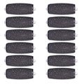 12 Extra Coarse Replacement Roller Refill Heads Compatible with Amope Pedi Refills Electronic Foot File