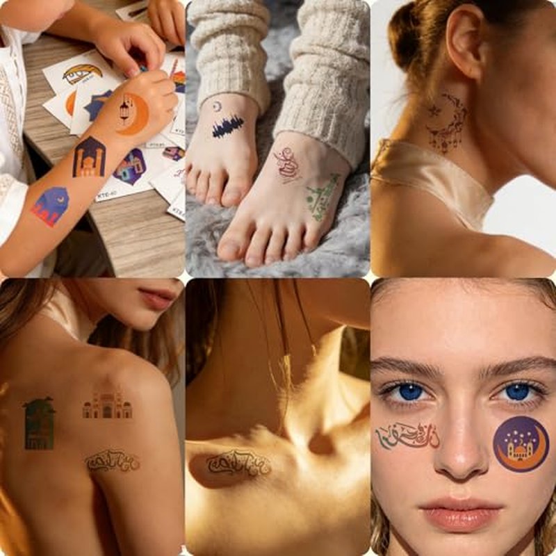 96PCS Escape Room Temporary Tattoos Stickers, Escape Room Party Favors Detective Birthday Party Decorations Supplies
