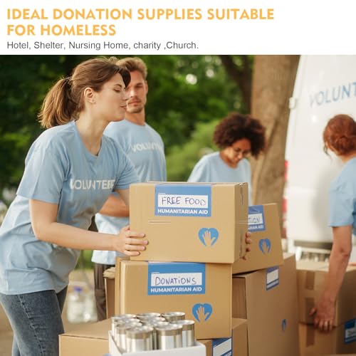 120 Pack Disposable Travel Toothbrush Sets with Toothpaste and Comb - Homeless Care Bulk