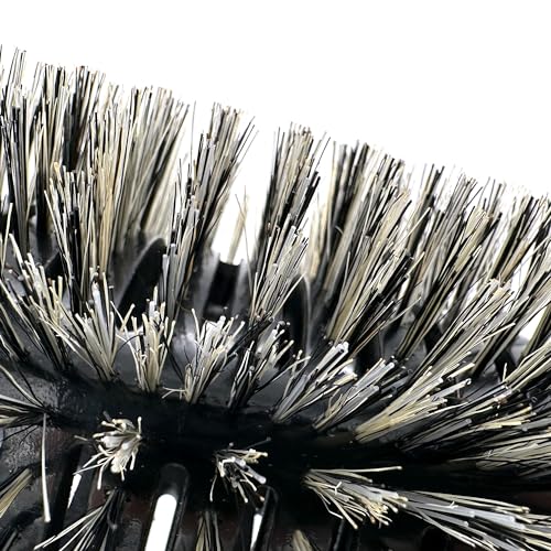 Long Hair Hair Brush with 5 Inch Barrel - Luxe Black & Rose Gold Variation