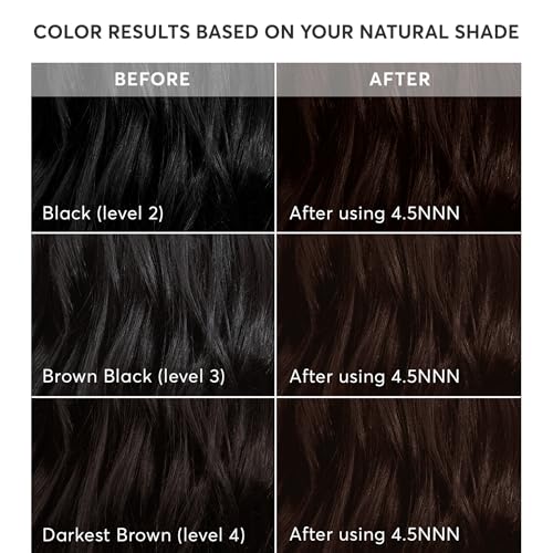Madison Reed Radiant Hair Color Kit 4.5NNN Darkest Brown Warm Tones 2 Pack