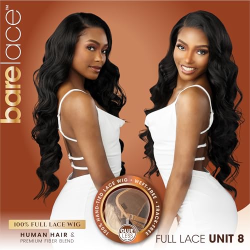 Sensationnel Full Lace Human Hair Wigs - Flamboyage Mocha Variation