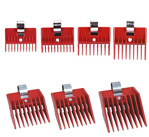 Speed O Guide Universal Clipper Comb Attachments Set of 7 No. 000-2