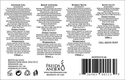 Oceanside Breeze Spa Gift Set in Blue Tub - Bath & Body Collection for Women