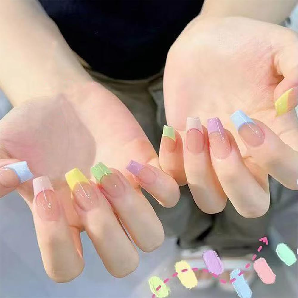 Gel Nails Paint,9 Colors Gel Nail Polish Painting Palette,Creamy Colorful Nail Polish Set,Portable Gift for Mom/Girls/Friend DIY Home (A1)