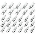 Goiio 200 Pcs Nail Clippers, Flat Toenail Clippers 2in (2 x 0.4in)