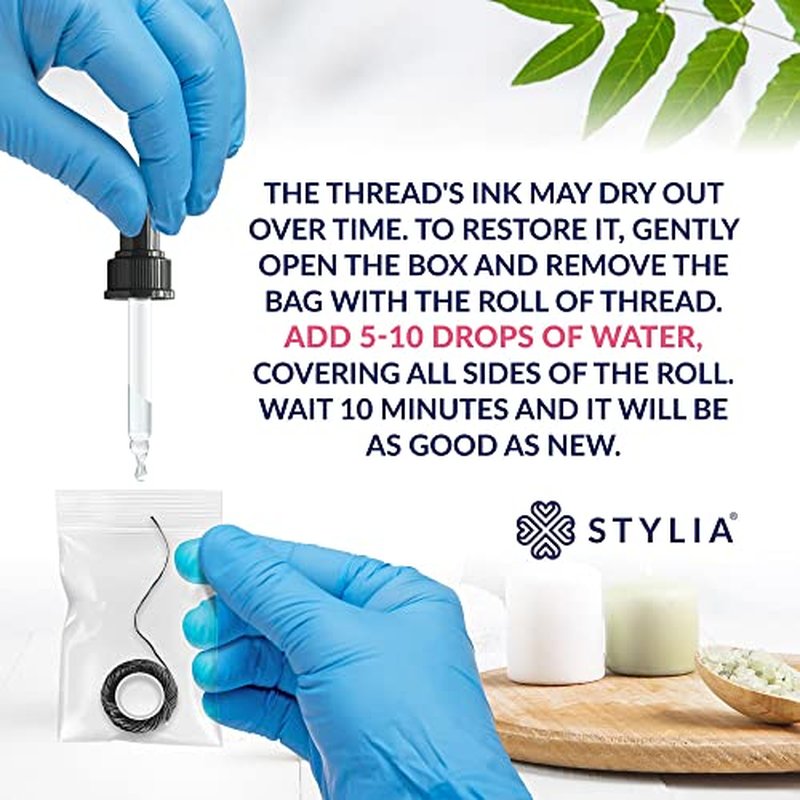 Microblading Supplies Pre-Inked Eyebrow Mapping String ? 30 Meters - Ultra-Thin, Mess-Free Thread, Create a Crisp, Spot-on Brow Map Every Time ? Hypoallergenic, Cosmetic Grade For Permanent Makeup