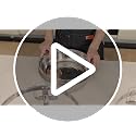 7QT Buffet Chafing Dishes Set - 2 Pack Silver Round Food Warmers with Glass Lids