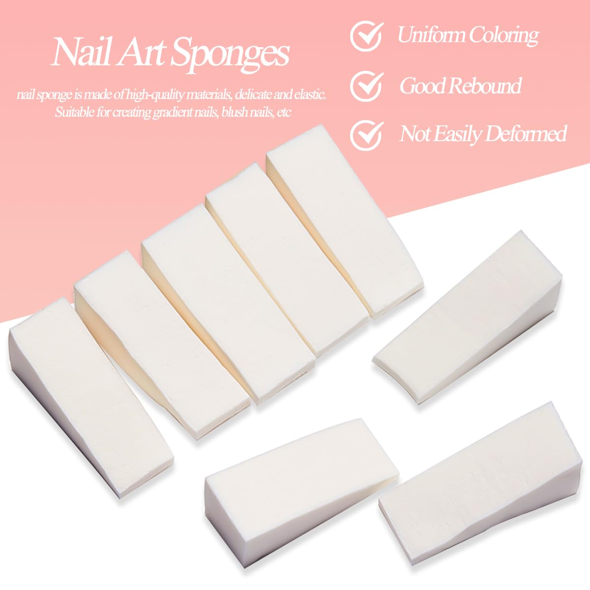 SUTOZMIWE Ombre Gel Nail Polish Kit, 9 Colors Gradient Painting Gel Polish with 8Pcs Nail Sponges for Ombre Nails Aura Nails French Manicure Soak Off UV Pastel Nail Art Varnishes Set DIY Nail Design