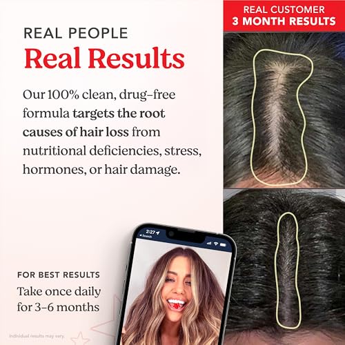Hairtamin Gummy Stars Hair Vitamins with Biotin 60 Count - 1 Month Supply - Supports Hair Growth & Strength